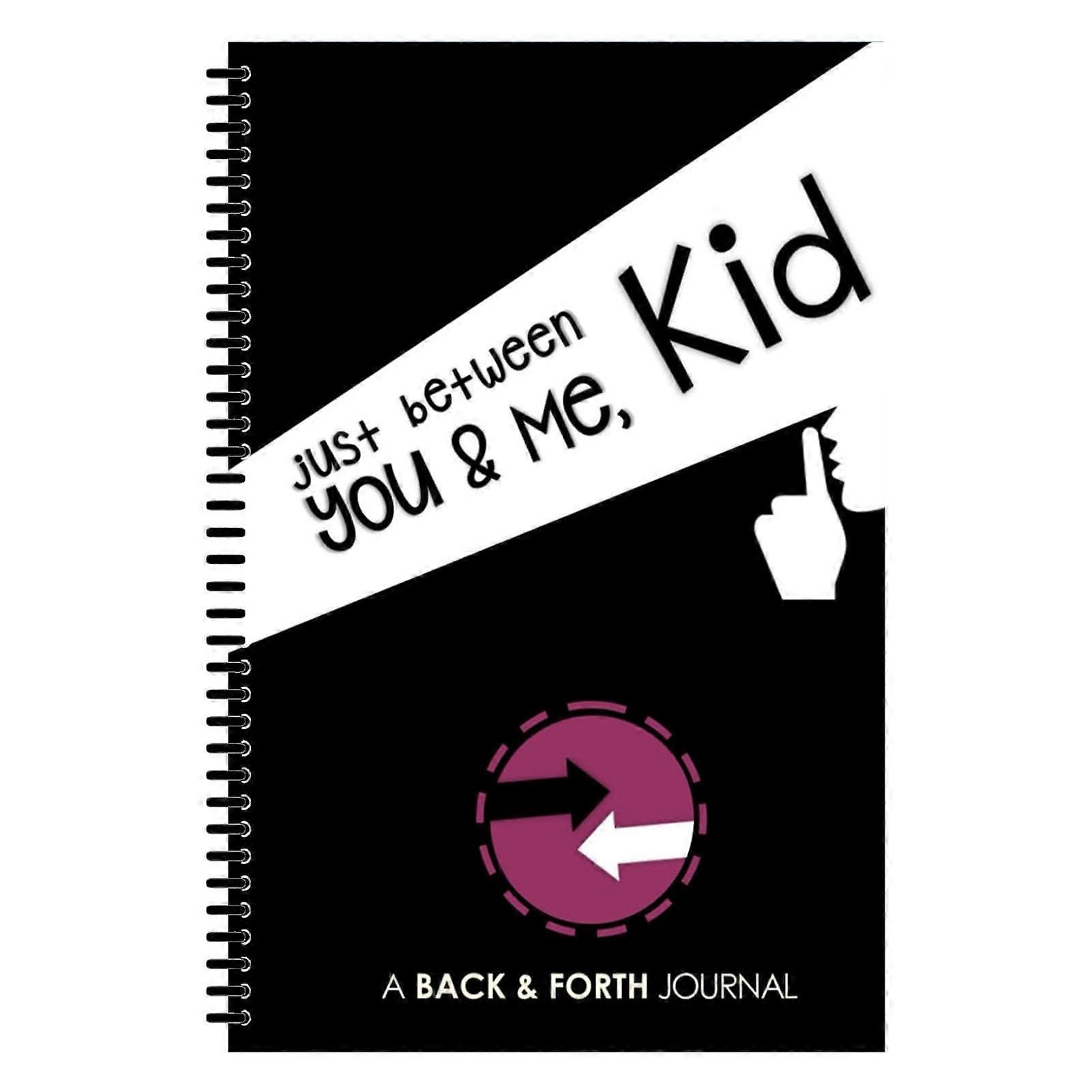 Just Between You & Me Kid Diary: Back and Forth Family Journal for Parents and Children Engagement Activity Book