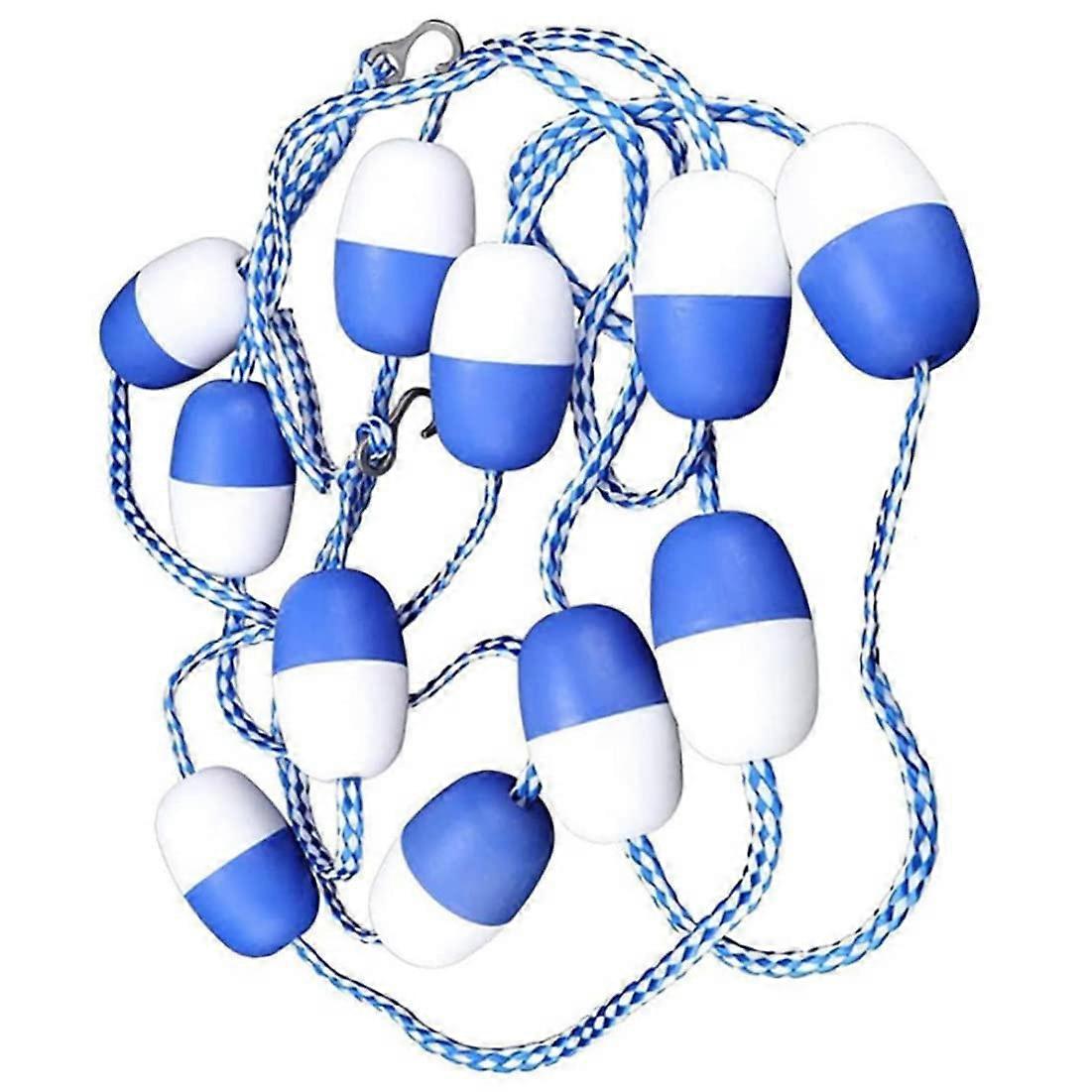 Swimming Pool Safety Rope 5 m Floating Divider Rope Line Track Tool Equipment Decorative Accessories for Beaches