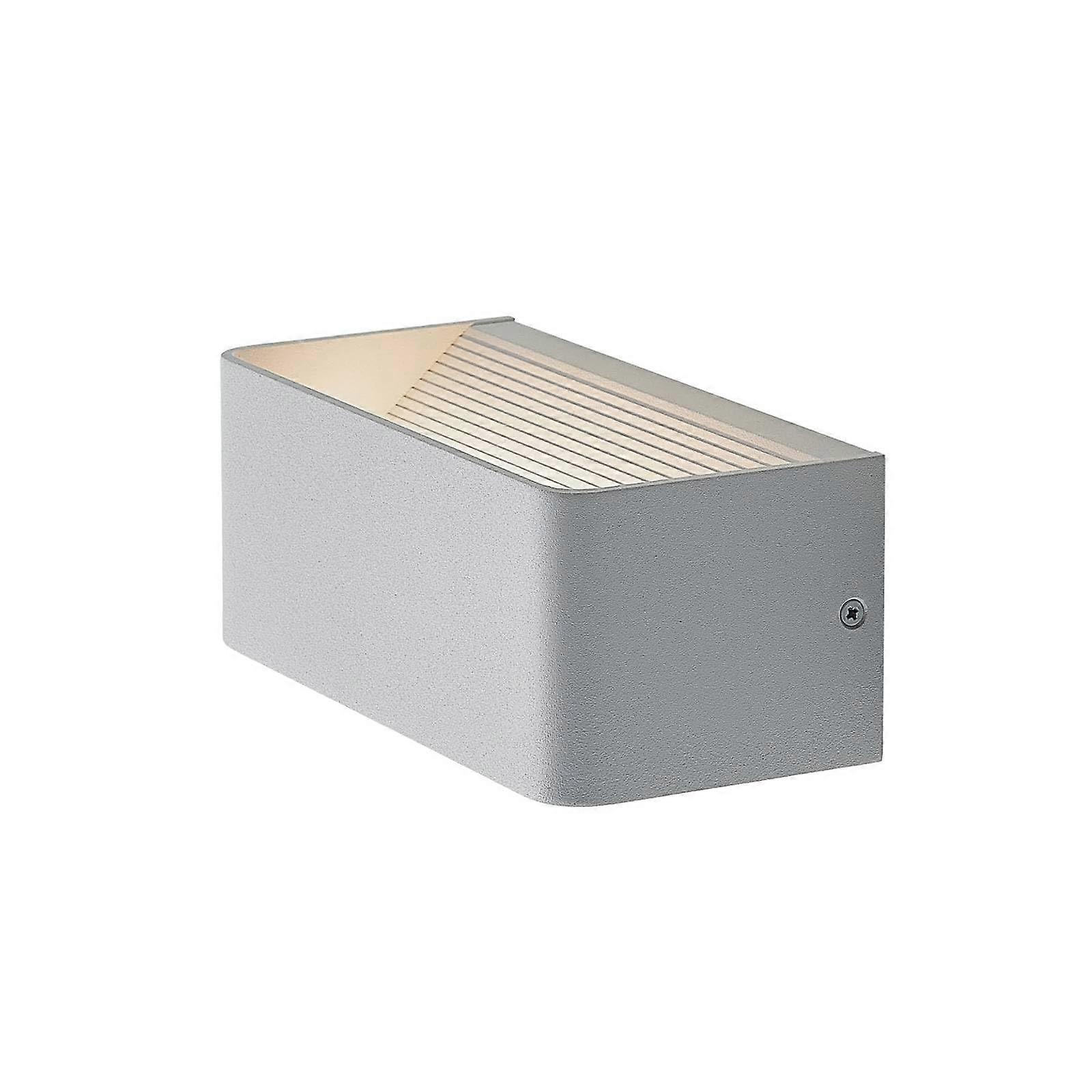 Lonisa LED Wall Light, White Metal Wall Spotlight Up Down Light