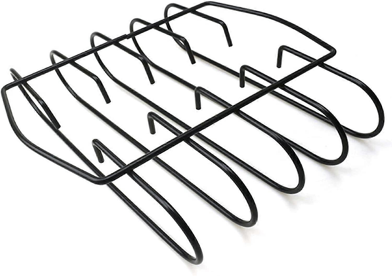 Smoking Ribs Rack, Bbq Ribs Rack, Barbecue Ribs Rack Accessory, Non-stick Iron, For Replacement Charcoal