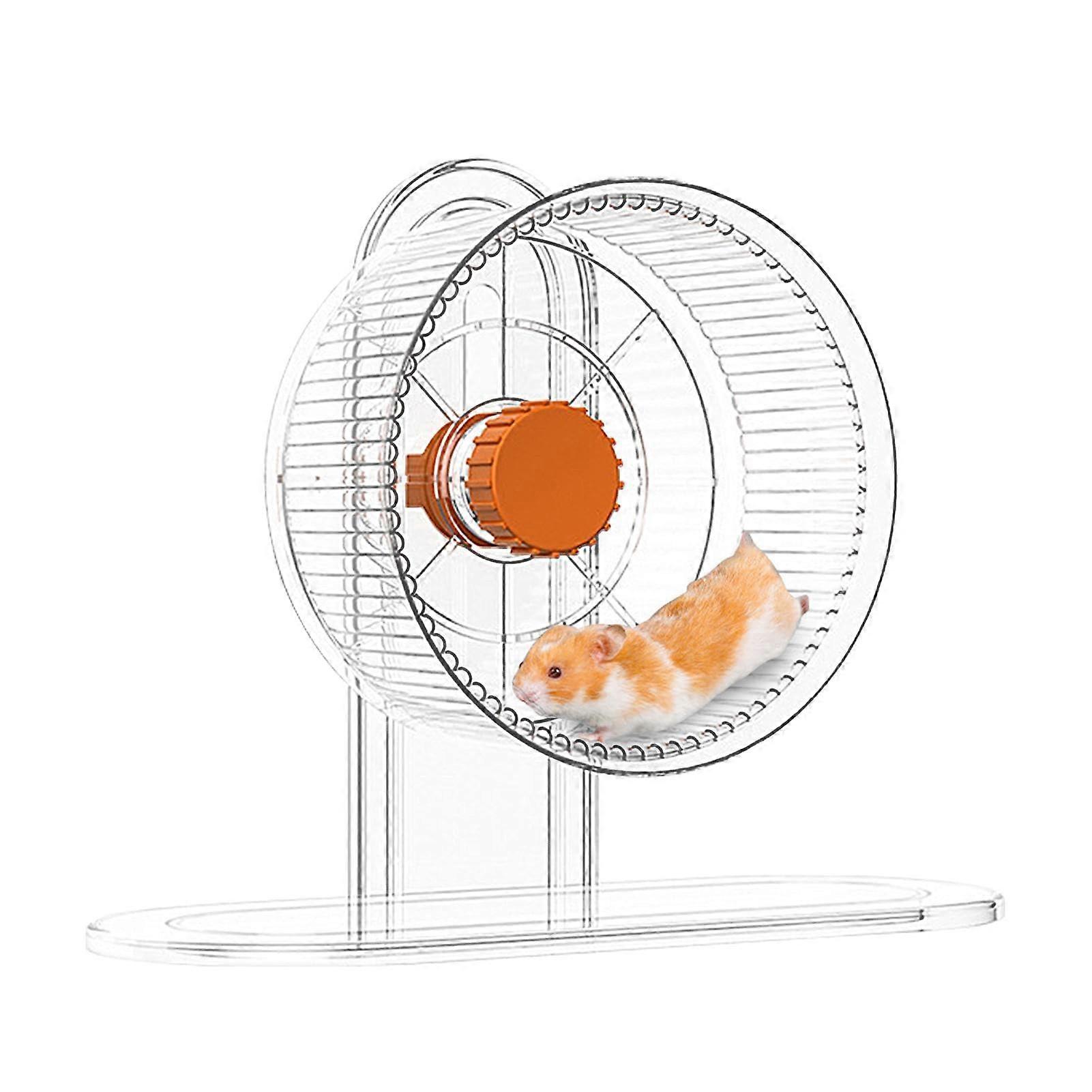 Igelrad: Quiet hamster wheel, sturdy, rotatable, adjustable height, 12cm