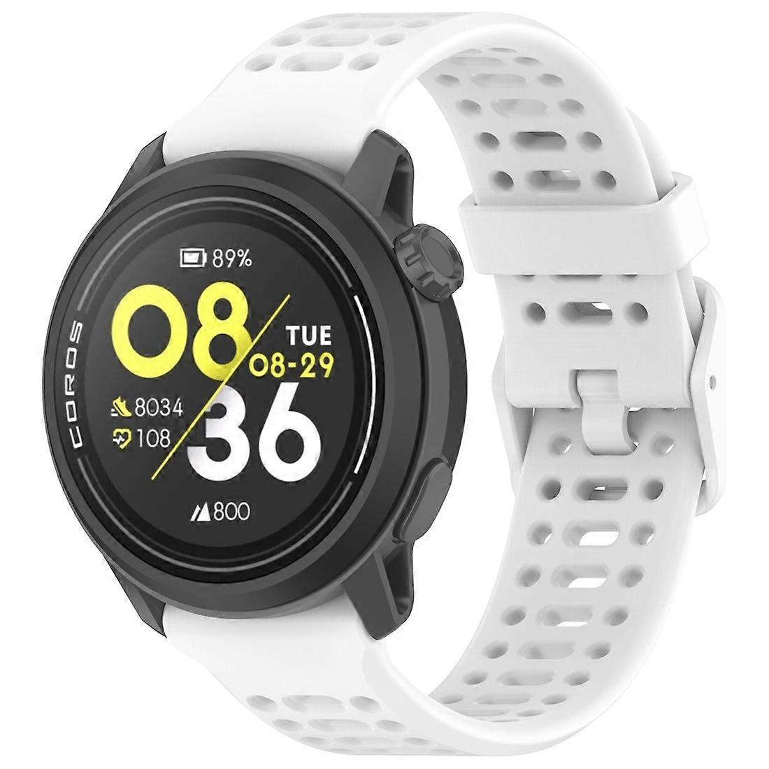 Color Buckle Liquid Silicone Strap For COROS PACE 3