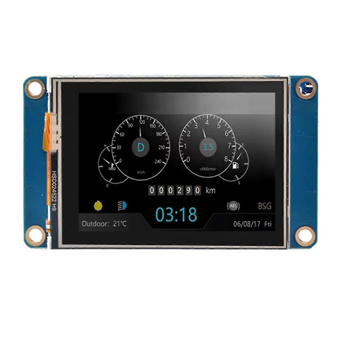 NX3224T024 2.4inch HMI Touch Display Screen TFT Resistive LCD Basic Series Module for 4M Flash Full