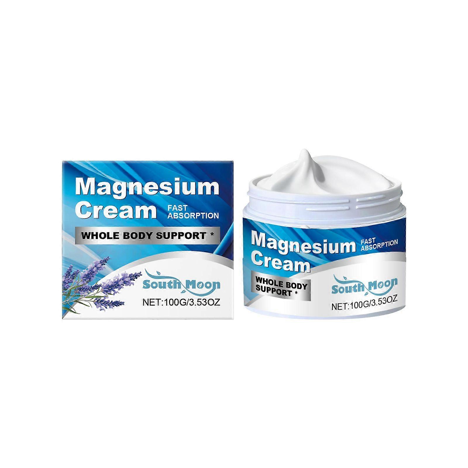 Magnesiumvoide neuropatiaan Yörentoutus - Hermolihaskrampit ja kehon kipua tukeva voide laventelilla - Rentouttava rauhoittava magnesiumvoide 
