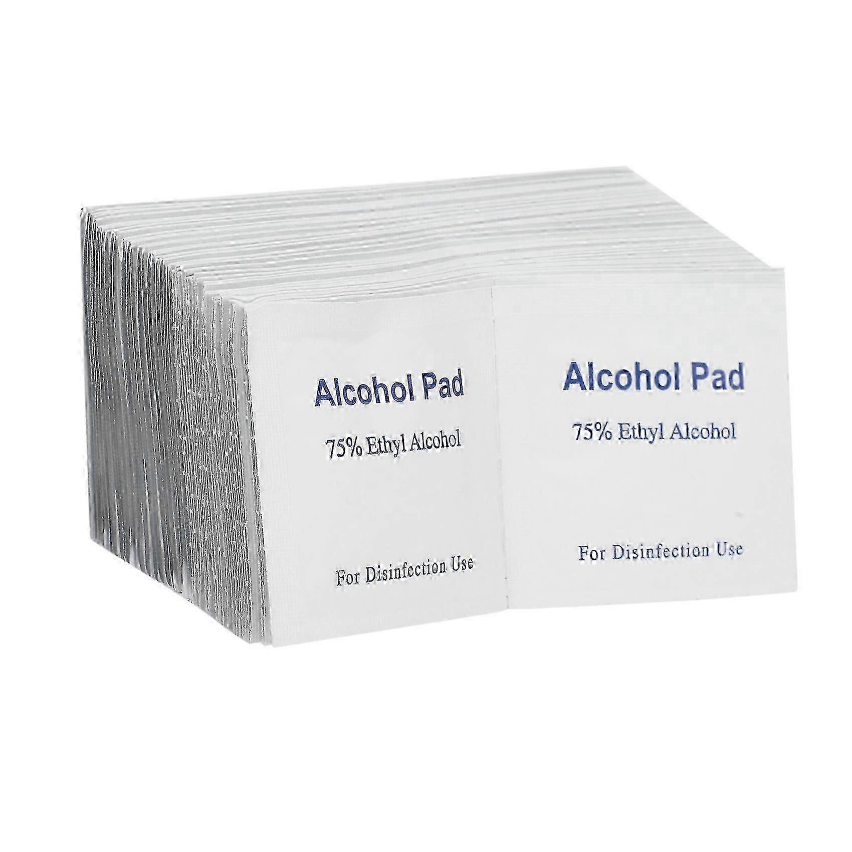 Portable 200 Pcs Antiseptic Skin Cleansing Disposable Wet Wipes for Disinfection Prep Swap Pads Suitable for Various Brands