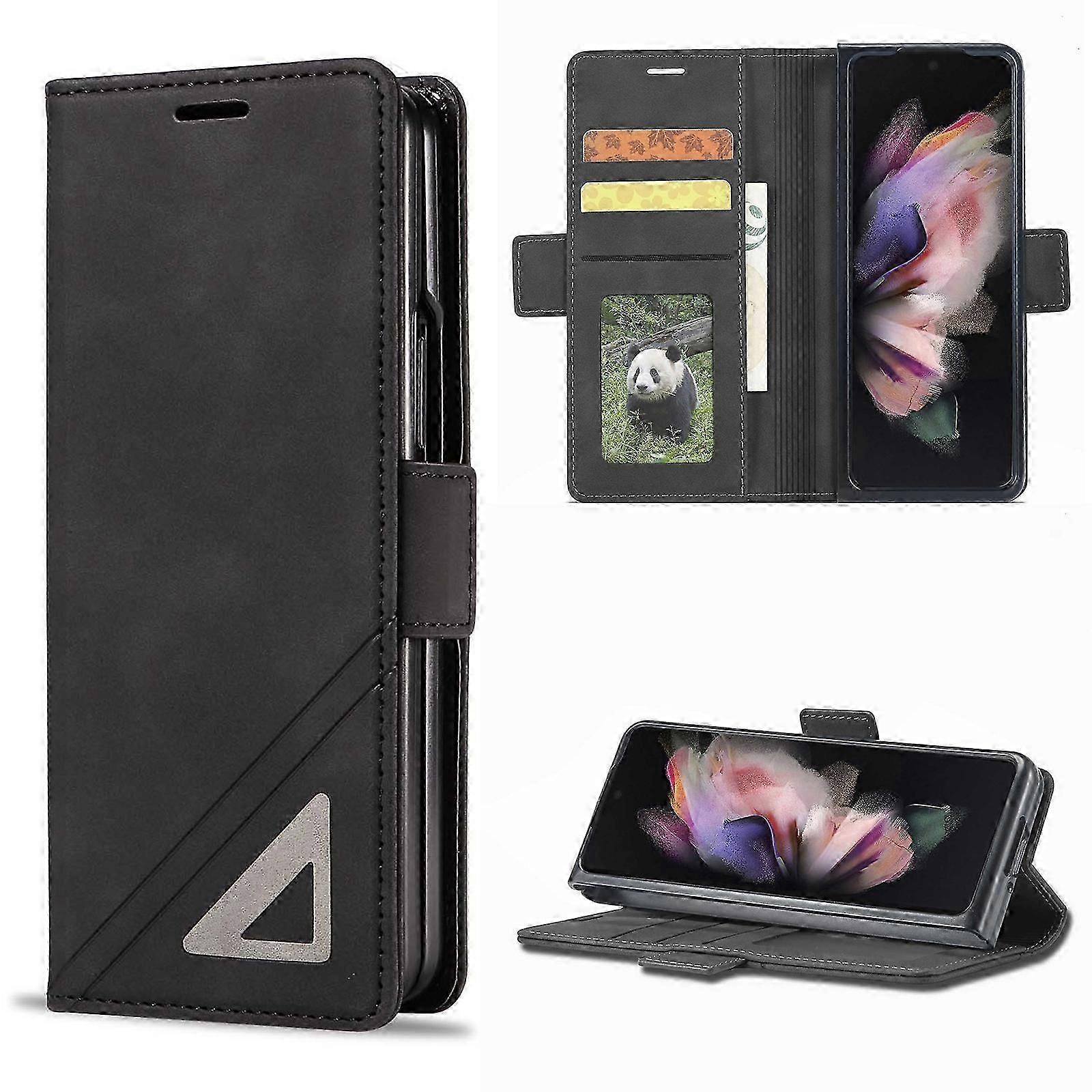 Wallet Case for Samsung Galaxy Z Fold 5 5G Case, PU Leather Wallet Case Flip Folio Cover with Card Slots & Kickstand Galaxy Z Fold 5