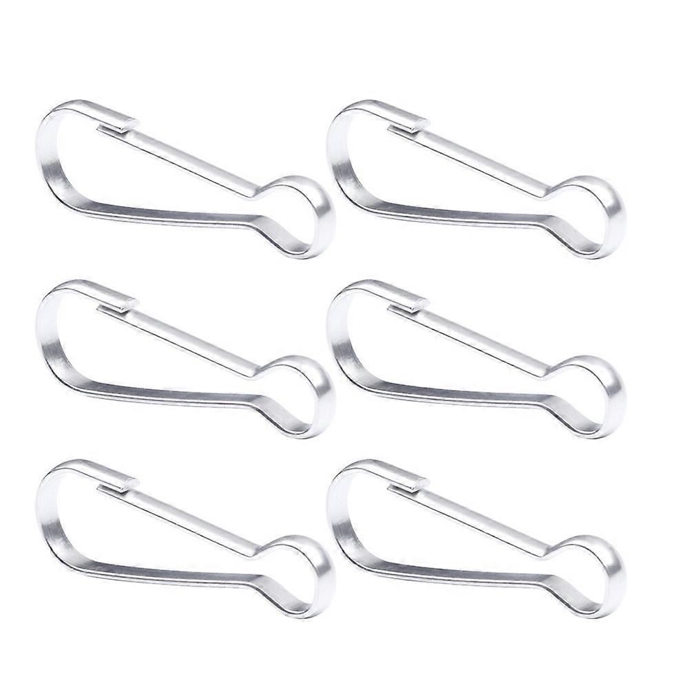 Stainless Steel Flagpole Clamp Snap Hooks Easy to Attach and Remove General Users 15Pcs