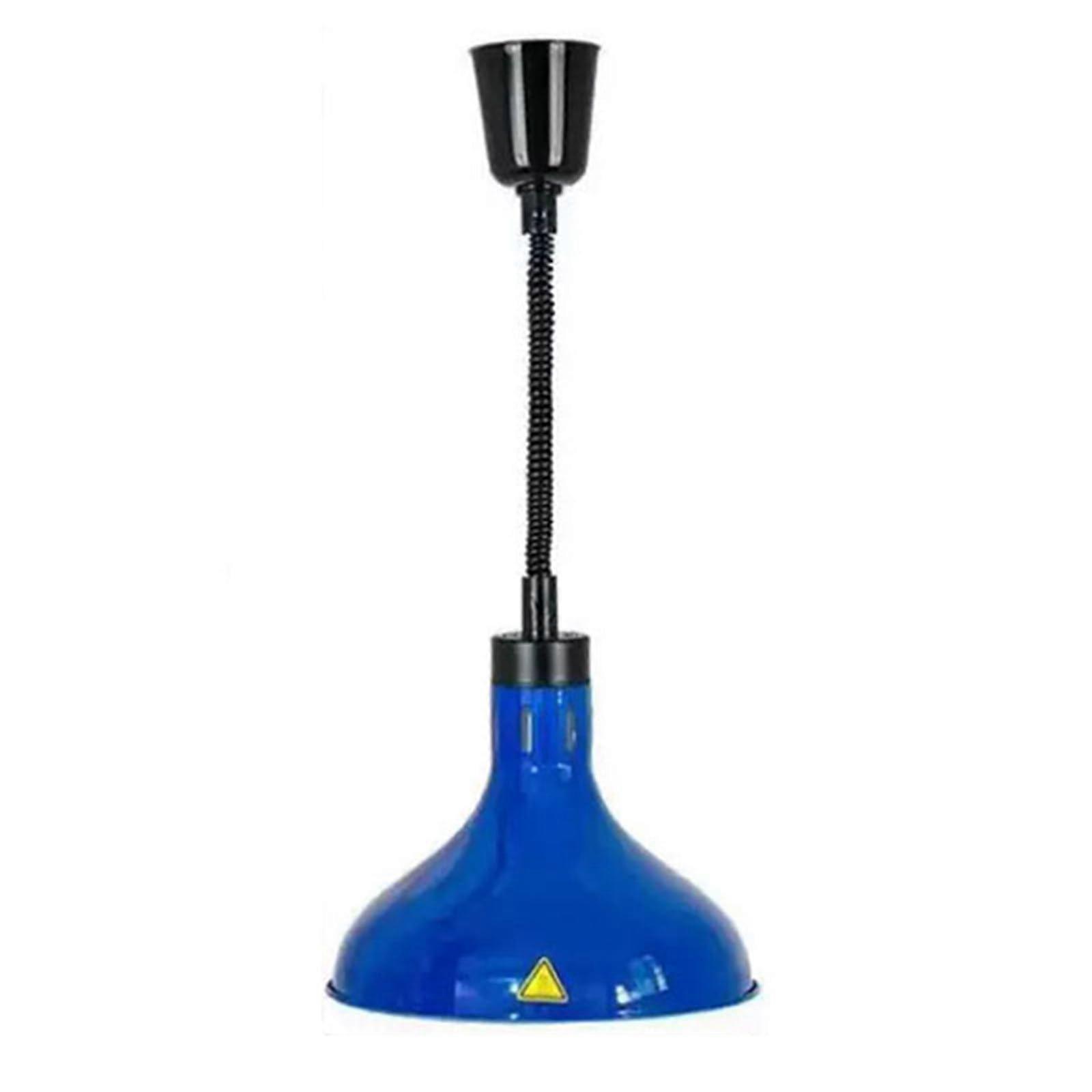 Food warming lamp, adjustable length 6–180 cm, for fries, vegetables, soup (E).