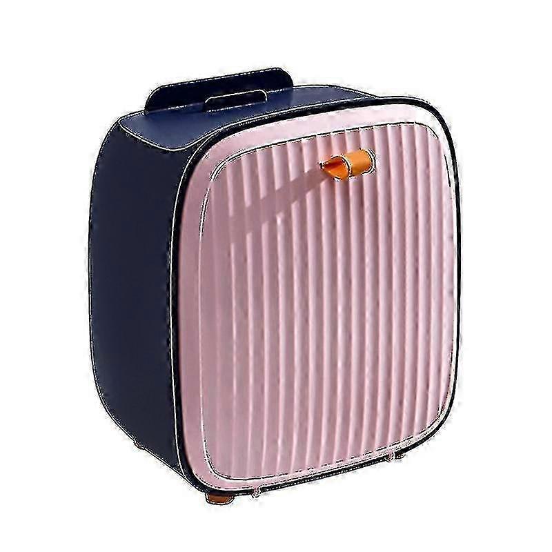 Multi-function Table Trash Can With Lid Plastic Household Cleaning Waste Bucket