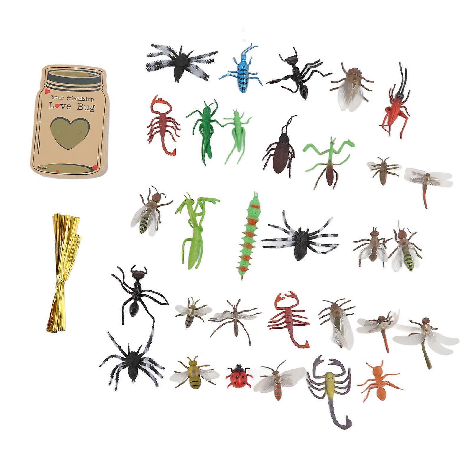 Valentine's Day Gift Card Set Smooth Surface Colorful Beautiful Greeting Cards Set for Exchanging