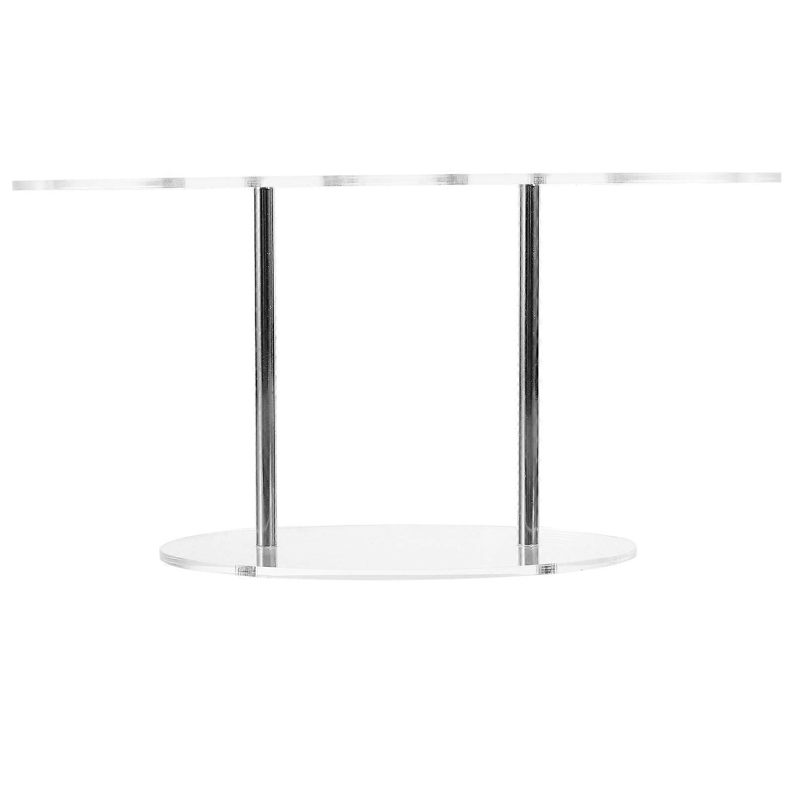 Display Ice Cream Holder Ice Cream Cone Stand Simple and Practical Design Families 19X9X7CM Acrylic 1Pcs