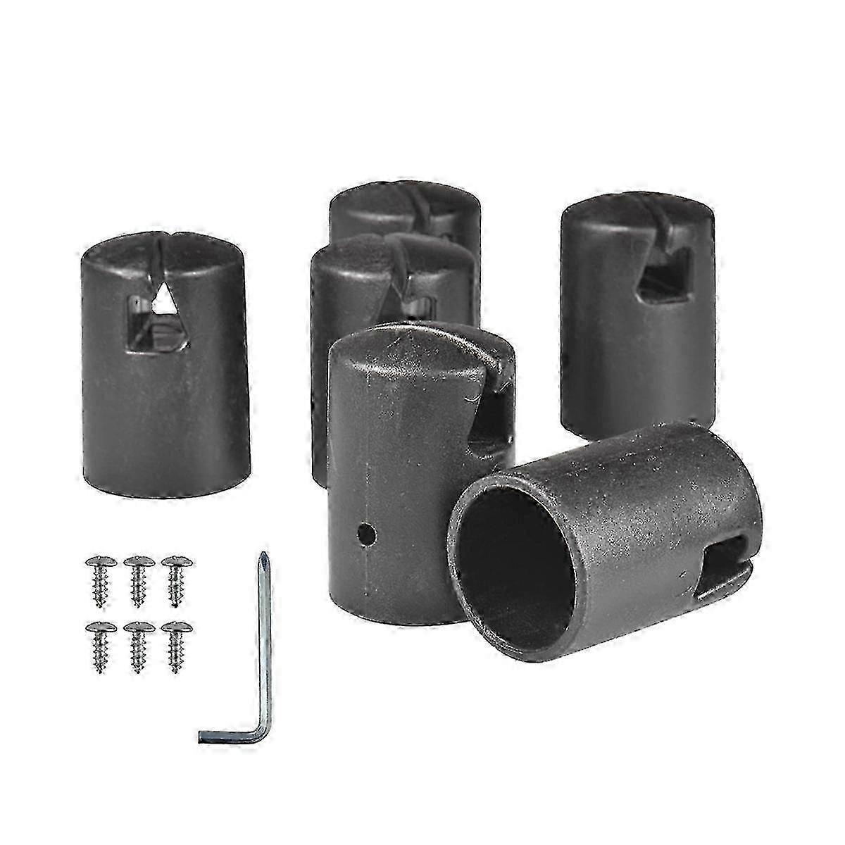 Net Pole Trampoline Caps and End Covers for Piston Housing