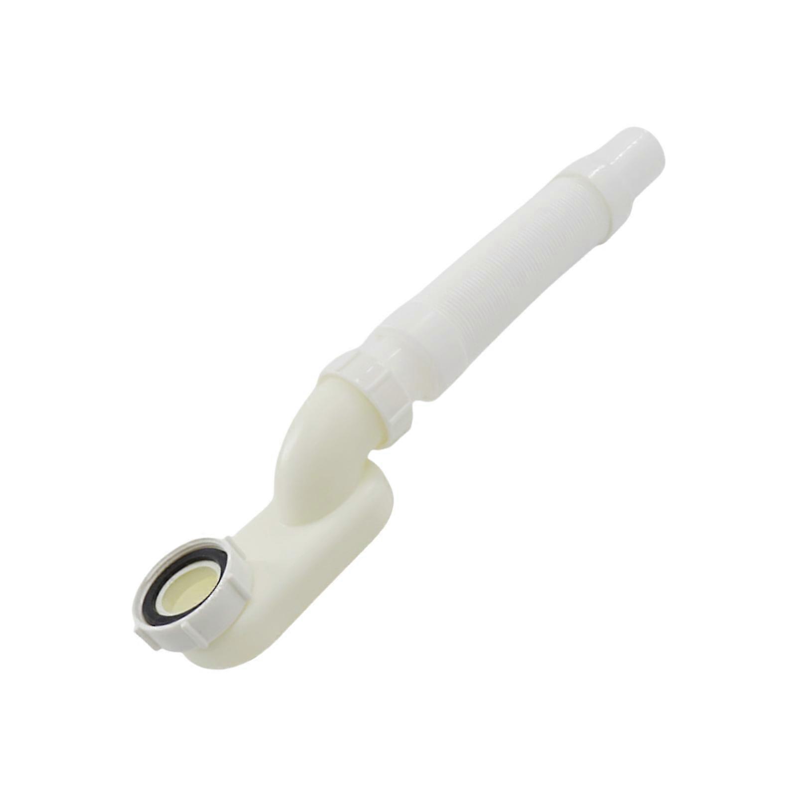 Adjustable Length Plastic Drainage Pipe Threaded End Connection Chemicals Resistant Materials Quick Installation Multicolor