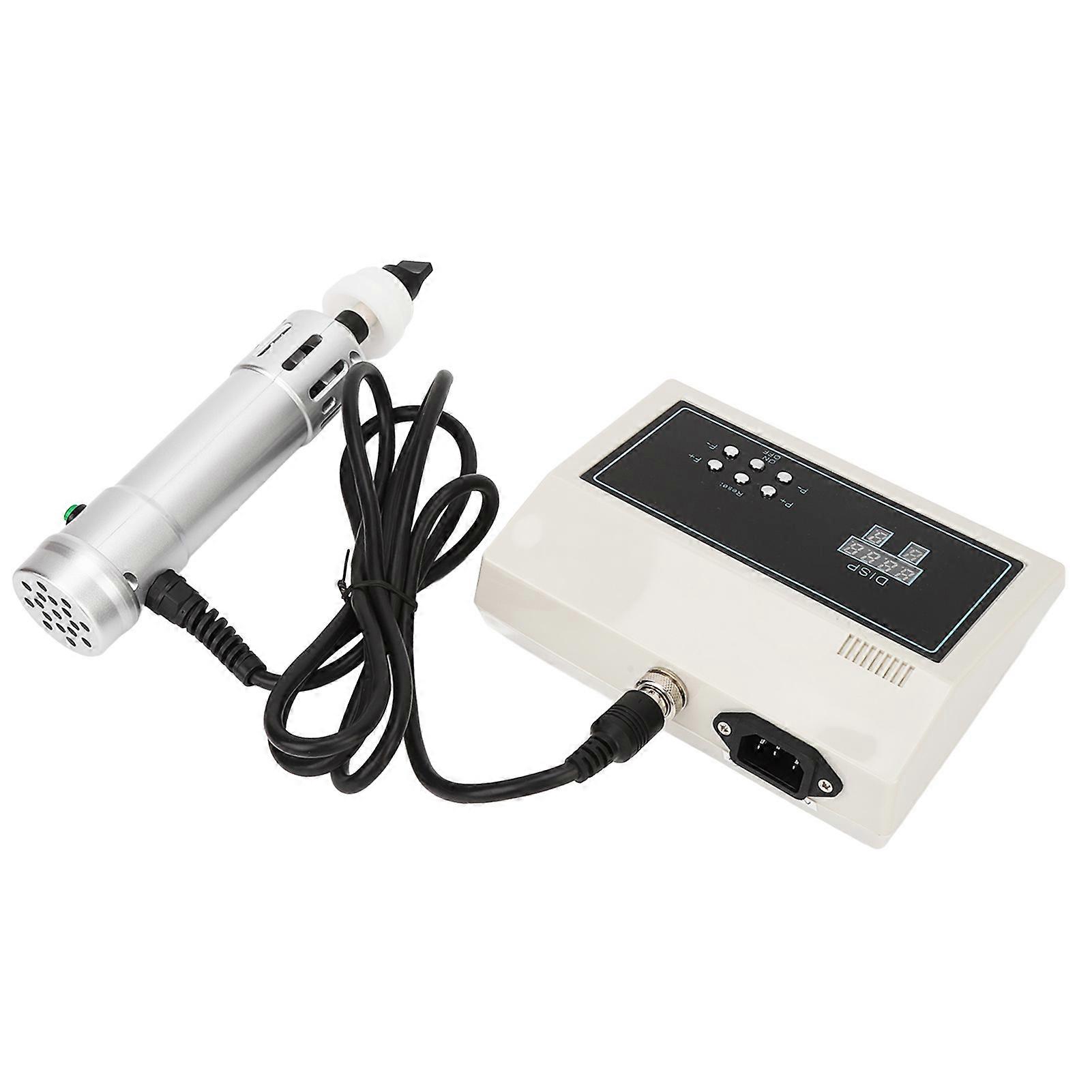 Shock Impulse Therapy Machine Sølv Bonesetting hoveder Shock Wave Machine