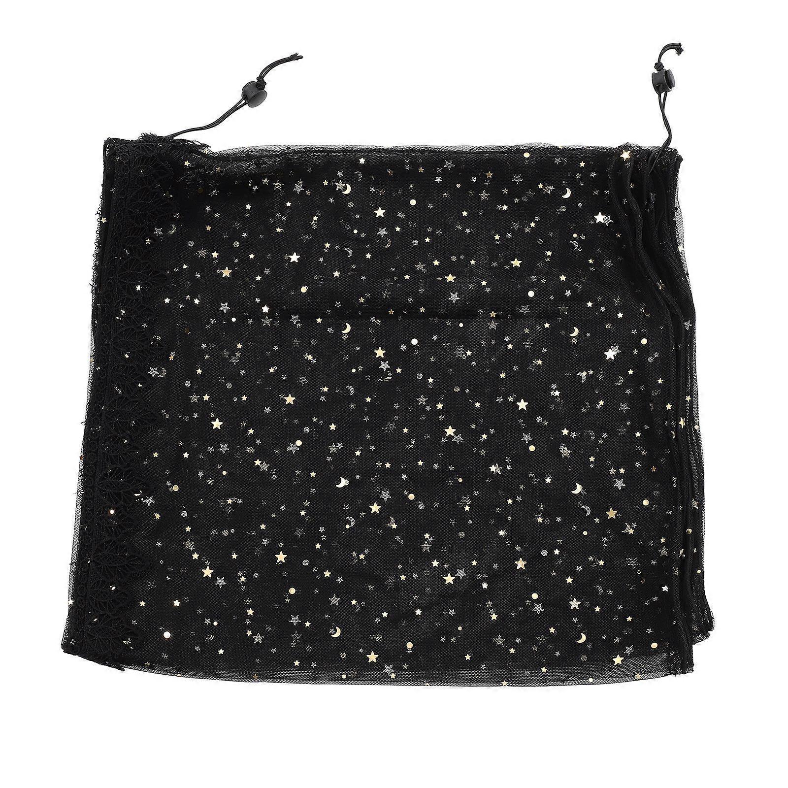 Bird Cage Cover Mesh Parrot Cage Cover Protective Function Black