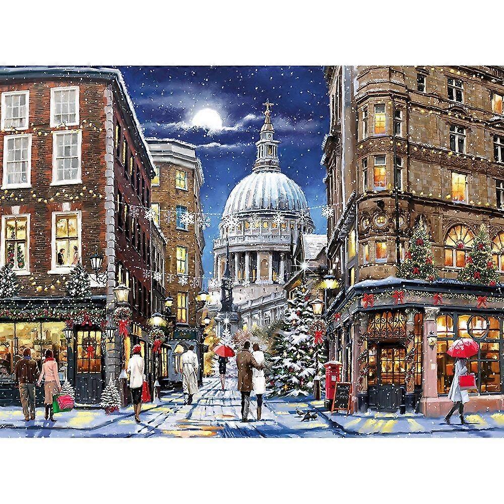 Gibsons St Paul's at Christmas Jigsaw Puzzle (1000 Pieces)