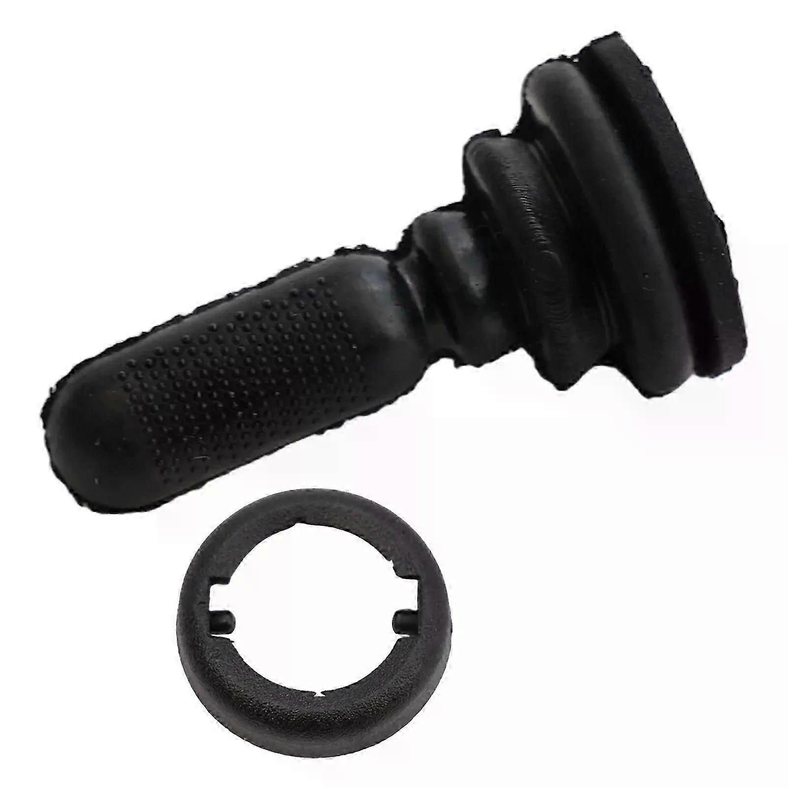 1 Pc Car Manual Door Wing Mirror Knobs Rocker Switch Black Wing Mirror Knobs Wing Mirror Adjuster Knob Car Rocker Switch 1507431