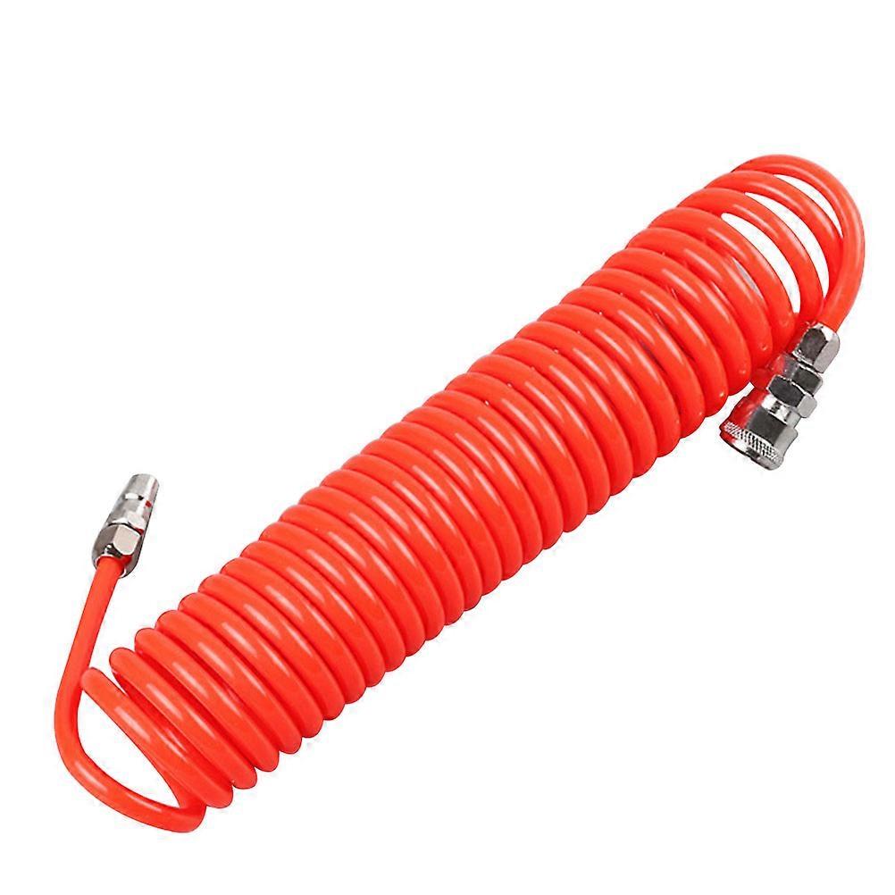 Compressor Hose Coil Air Hose Twist Resistant For DIY Projects Red 900 x 0.5 x 0.8cm Crush Resistant 1Pcs