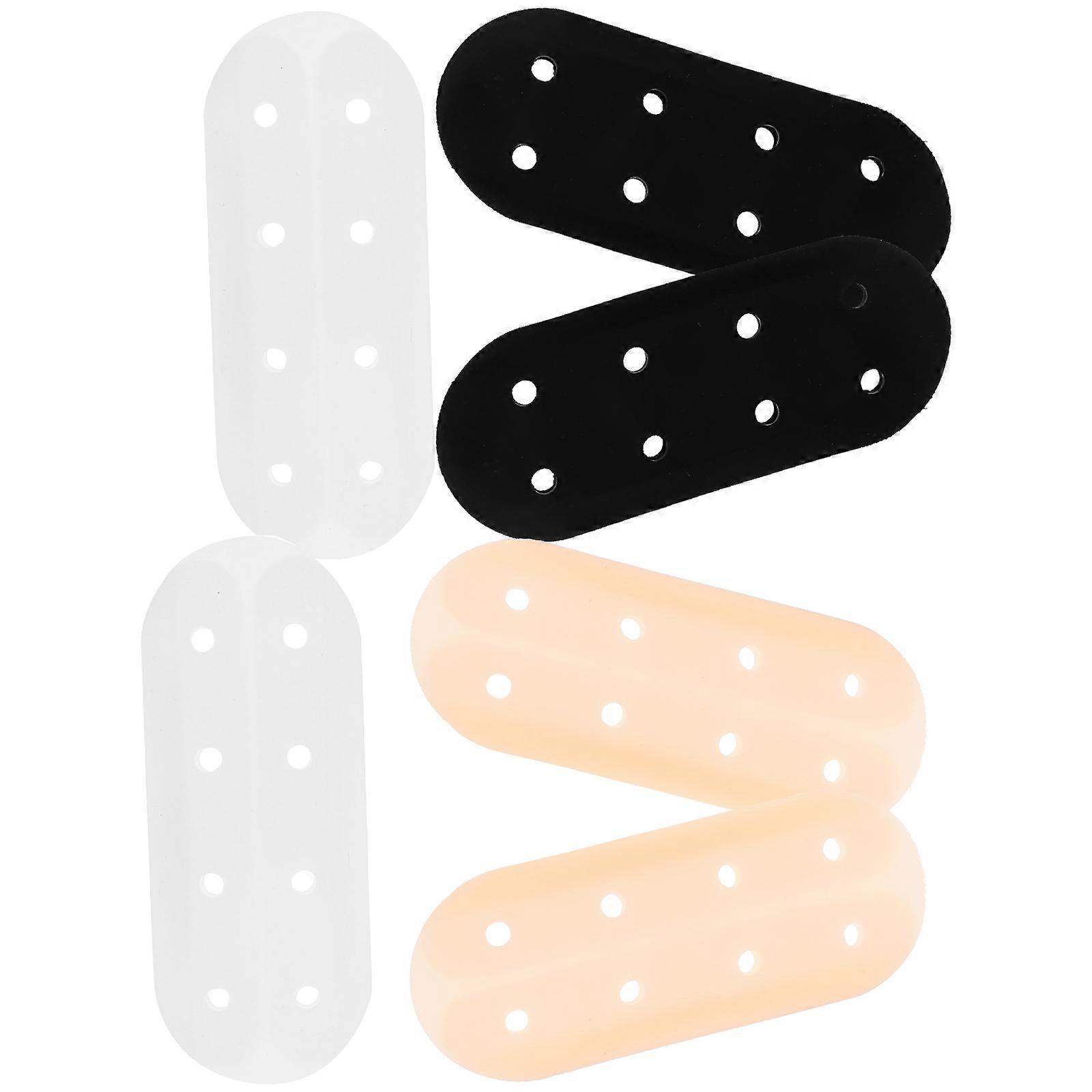 Ladies Shoulder Pads Silicone Cushion for Strap Mini Shape Breathable Shoulder Pads 3 Pairs