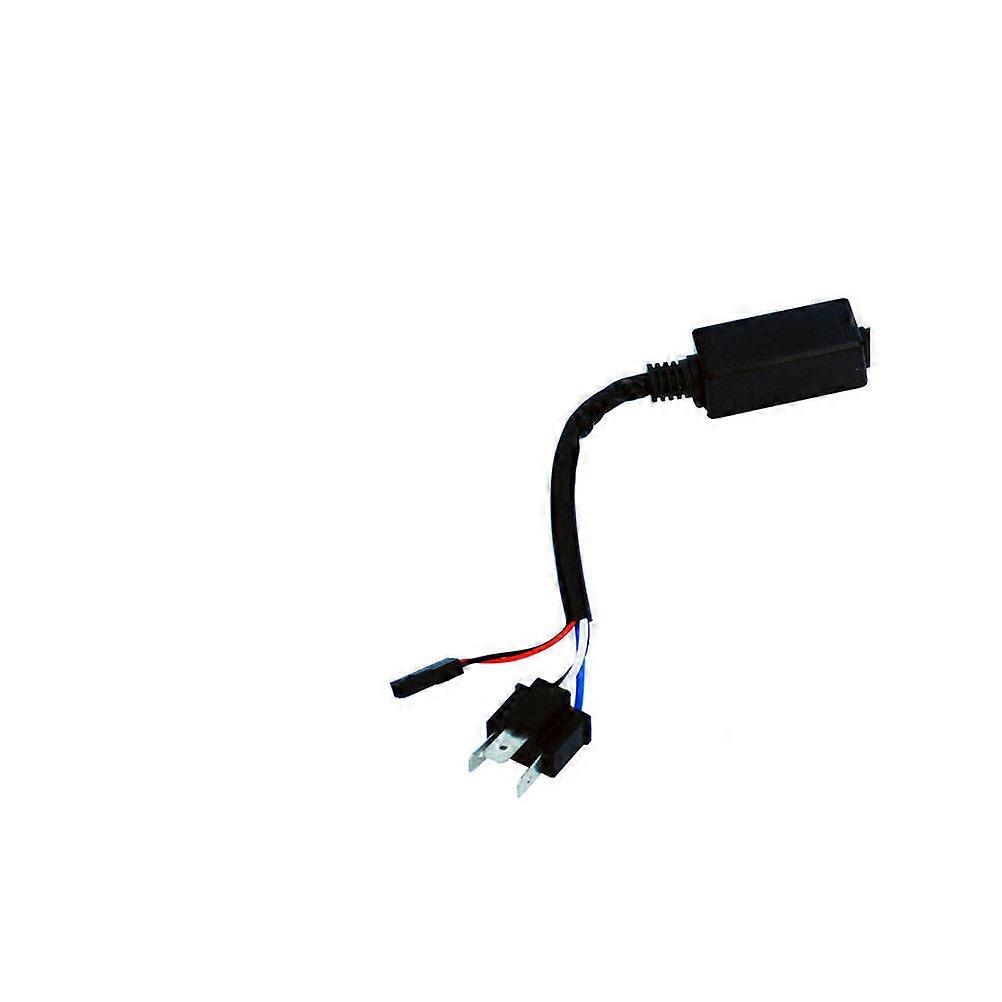 Headlight Conversion Kit H4 Wire Harness Easy To Install No Additional Modifications Required 20*6cm 1Pcs
