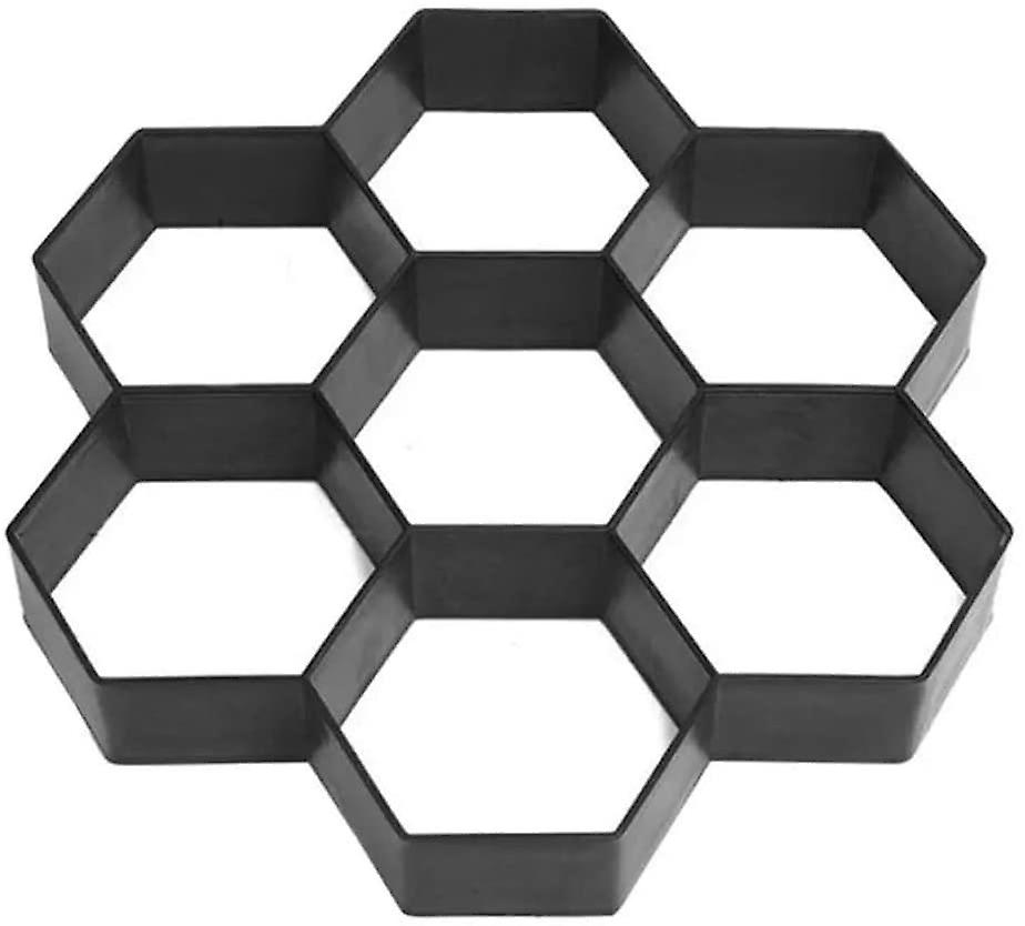 دي شكل الخرسانة الأسمنتية القابلة لإعادة الاستخدام ، تصميم الرصيف الحجري رصف الحجر حديقة الفناء الممر ديكور