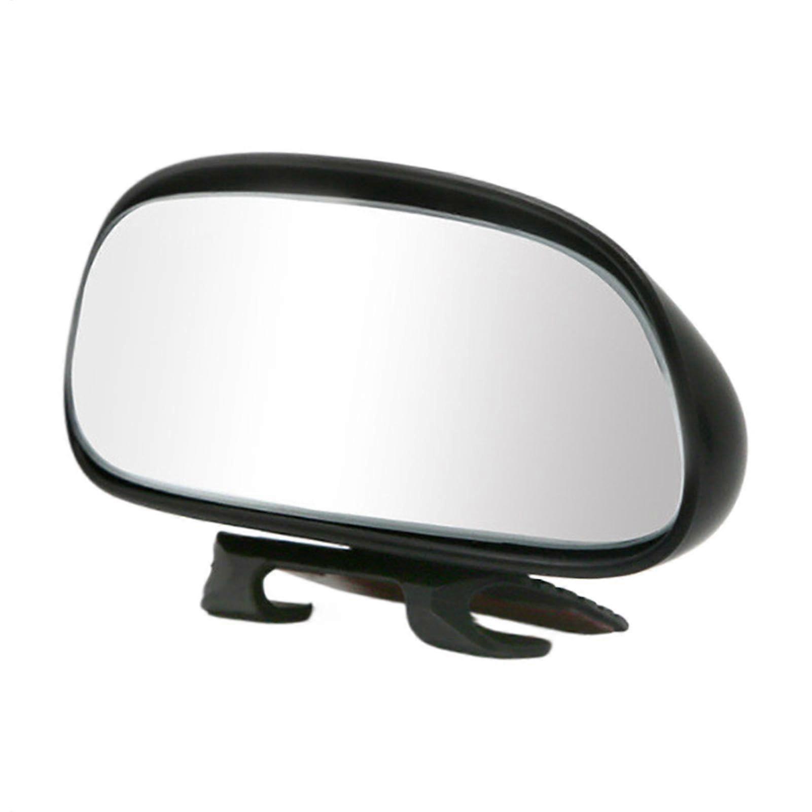 Blind Mirror for Cars Rectangular Wide-Angle Mirror, Multi-Angle Rotating, High-Resolution Glass Mirror for Vehicles