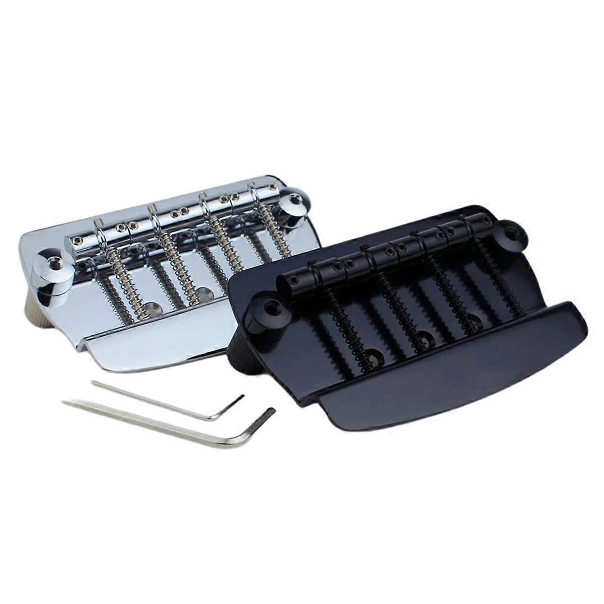 Bass Bridge BS-19 4-String Four-String BASS Electric Bass Tailpiece Bridge Tailpiece Bridge