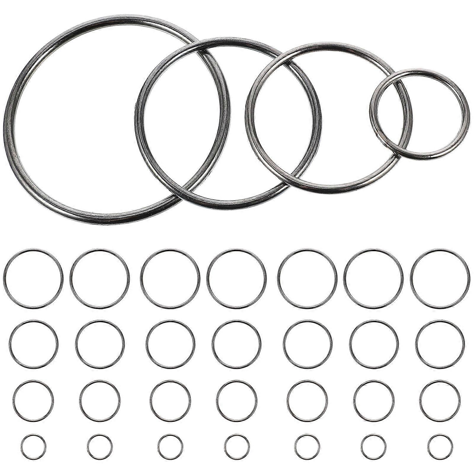 Camping Connectors 40Pcs Sturdy Hooks For Home Use 2X2cm Black Anti-Rust Treatment