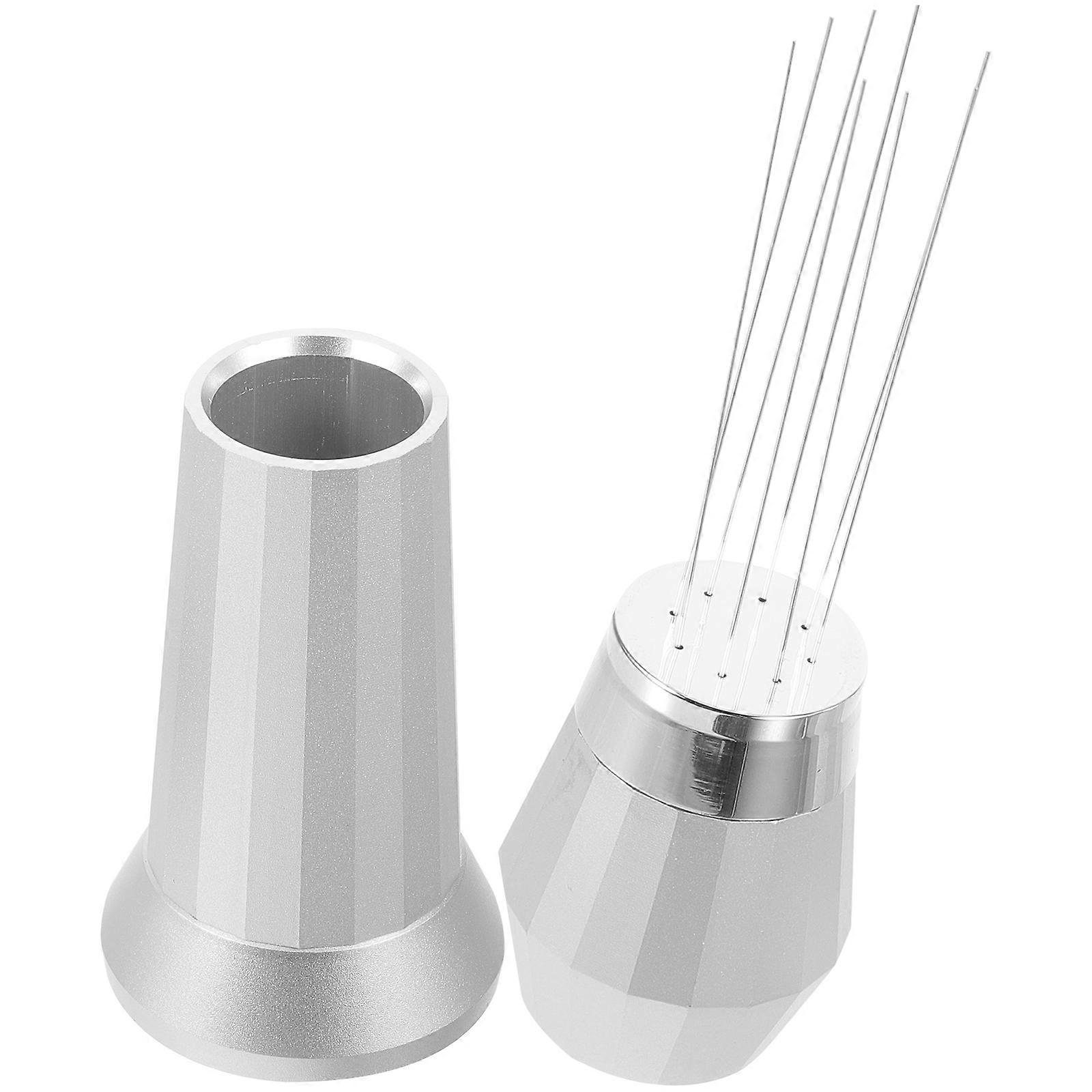 Coffee Ground Needle Aluminium Alloy Espresso Brewing Stirrer For Coffee Powder 9.80X3.00X3.00Cm Professional 1Pack