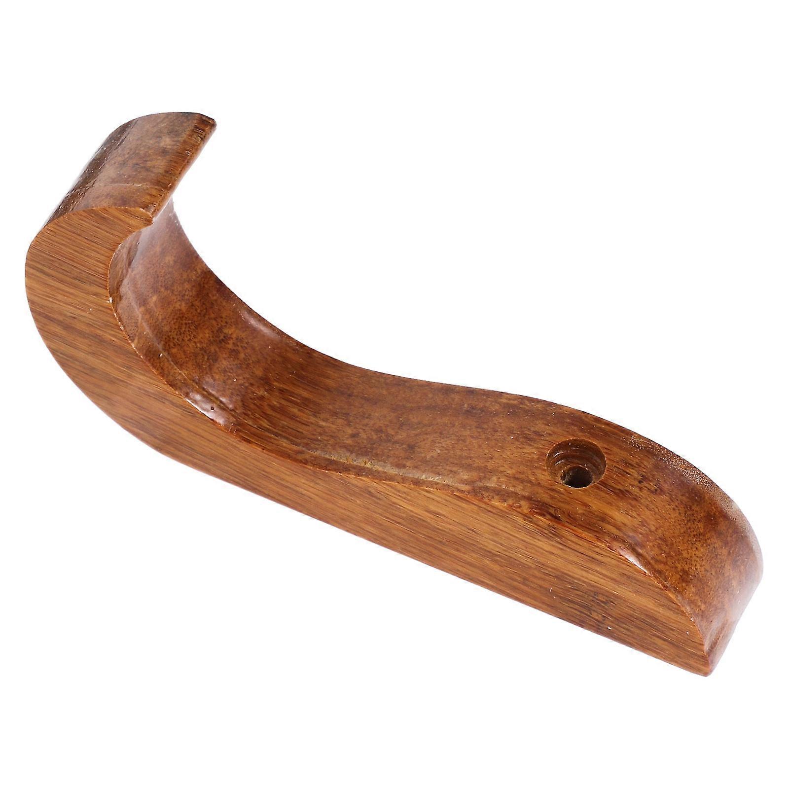 Bamboo Wall Hook For Hanging Towels Comfortable Minimalist Design 11.50X5.80X2.00CM 1Pcs