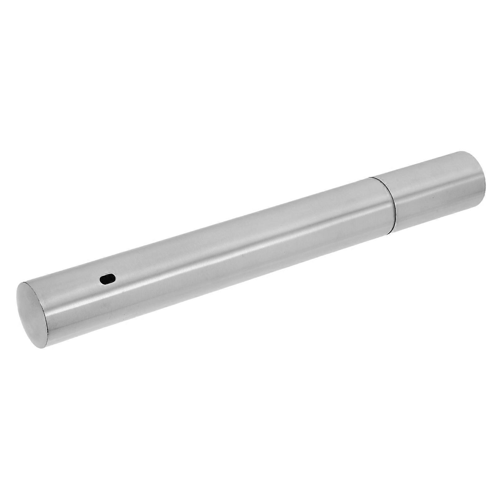Document Storage Tube Stainless Steel Protection For Certificates Files Home Organization 30.00X3.50X3.50CM 1Pcs