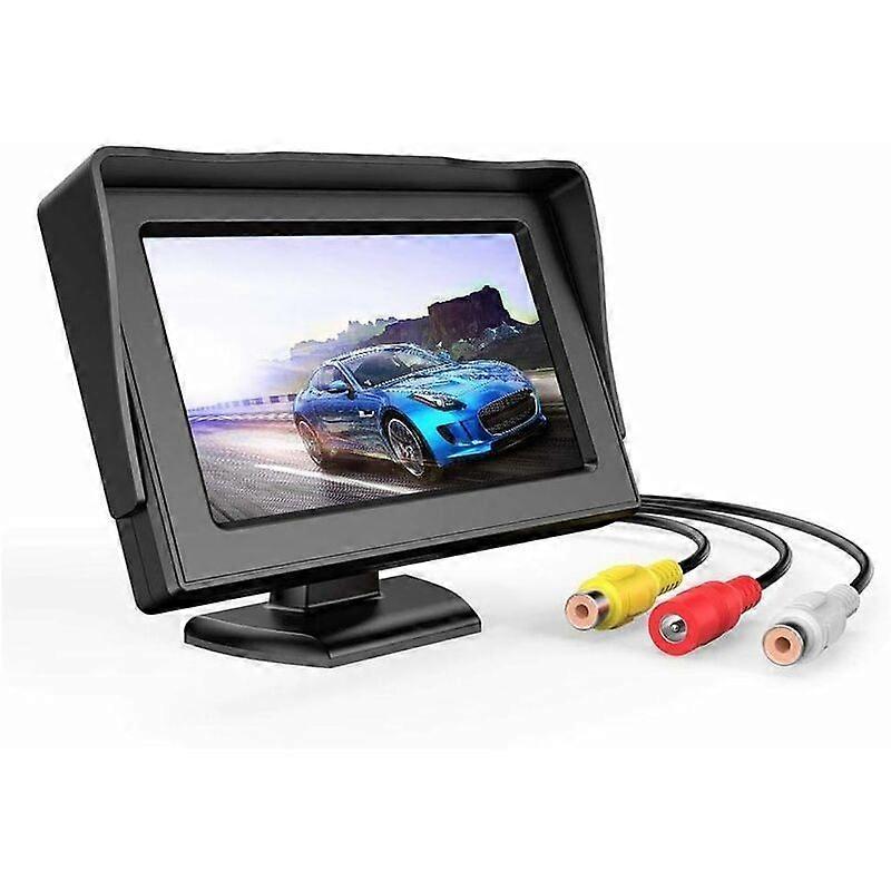 4.3 Inch LCD Screen Rear View Camera with Waterproof Monitor for SUV Truck Car