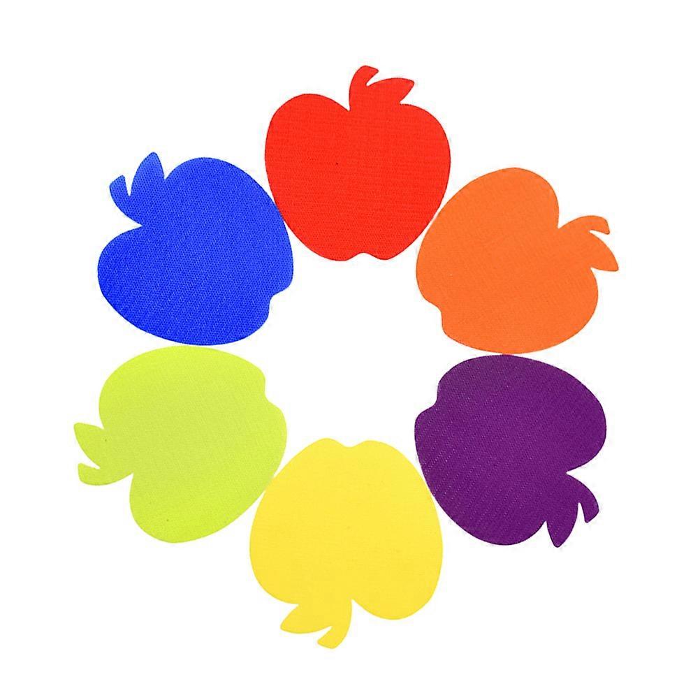 Carpet Marker Stickers for Home Made of Assorted Color for Carpets and Area Rugs 12pcs