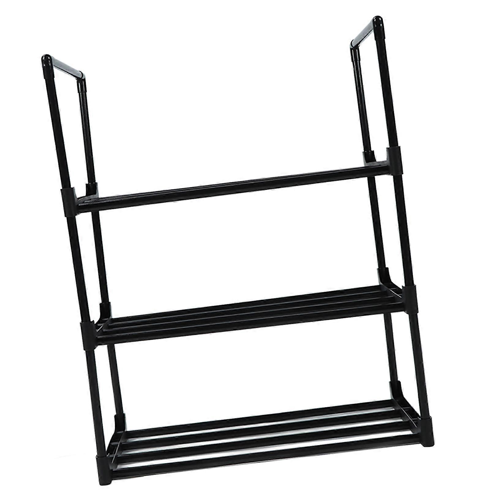 Shoe Rack Multifunctional Multilayer Large Capacity Shoe Shelf for Closet Hallway Bedroom Entryway 1 Column 3 Layers 