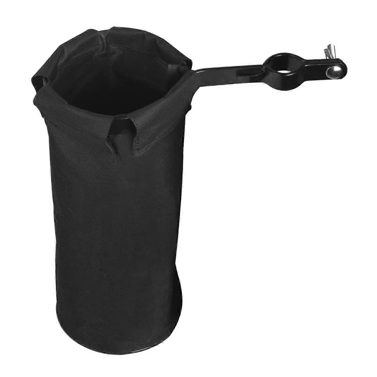 Drumstick Bag for Drummers Portable Storage with Detachable Pouch Durable Metal Clip Easy-Care Material for Microphone Stands