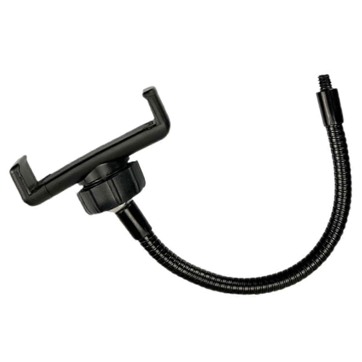Microphone Clip for Stand Black Metal