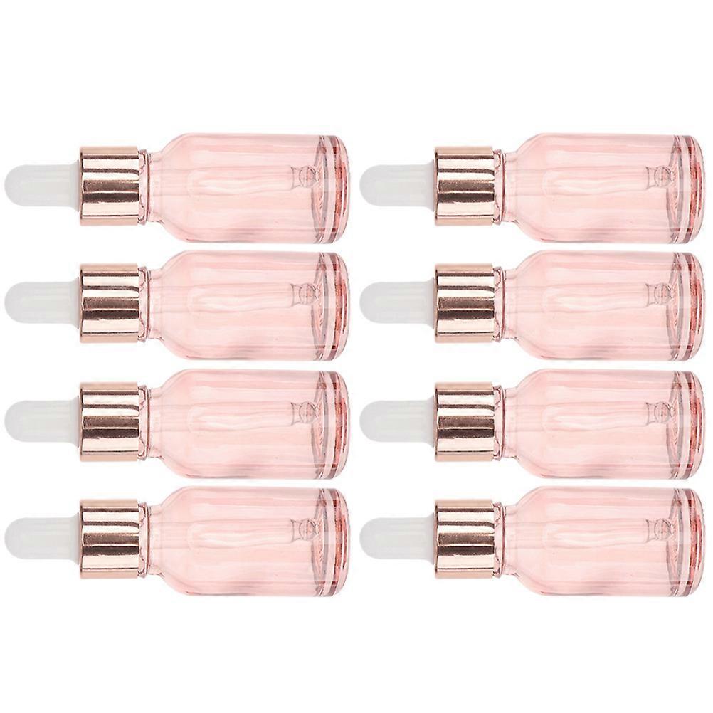 8Pcs Portable Glass Dropper Bottles for Essential Oils and Perfume Small Size Perfect for Storage