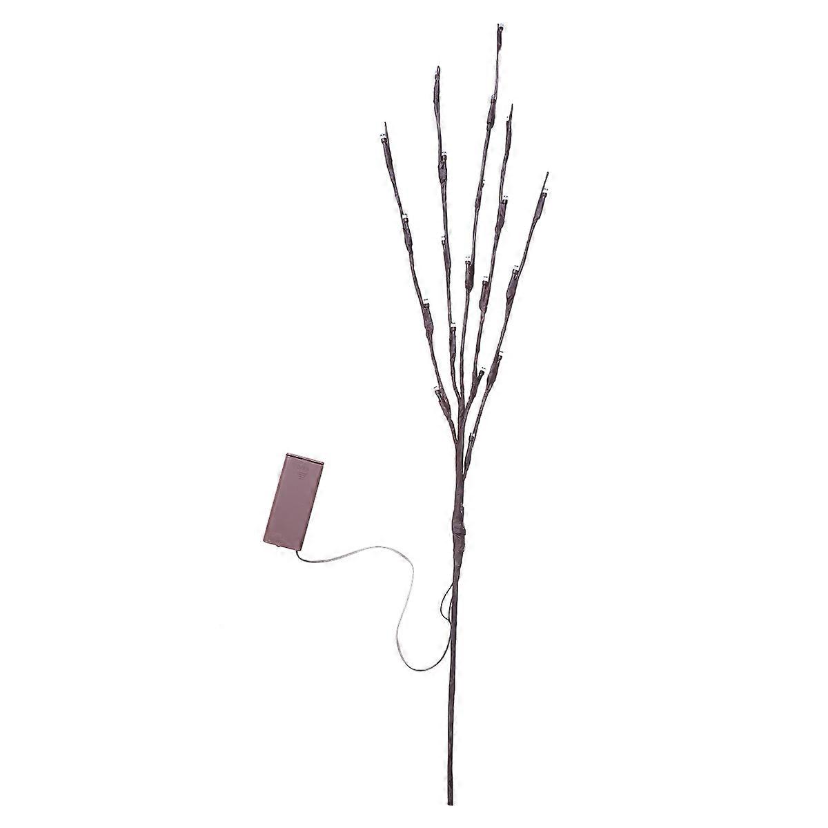 Simulative Branch Lamp Tree Branch Light Lamp For Home Decoration Christmas Party Light Brown 20 Lamps Night Light