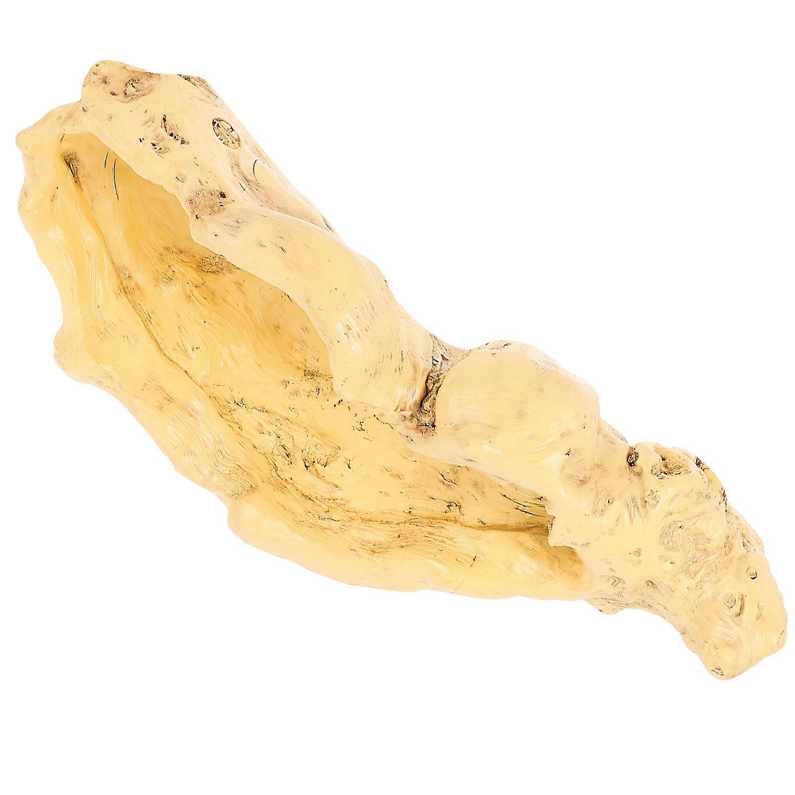 多肉植物用のクリエイティブブラウン樹脂植木鉢デスクバルコニーガーデンに適した小さな花