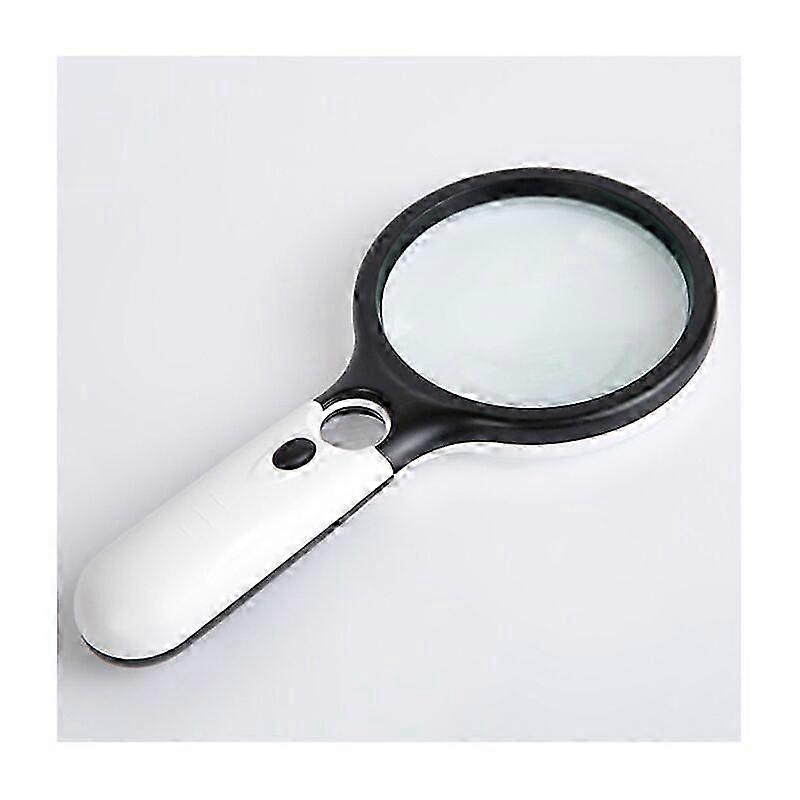 6902B Dual Lens With 3 Led Lights High Power Handheld Racket Reading