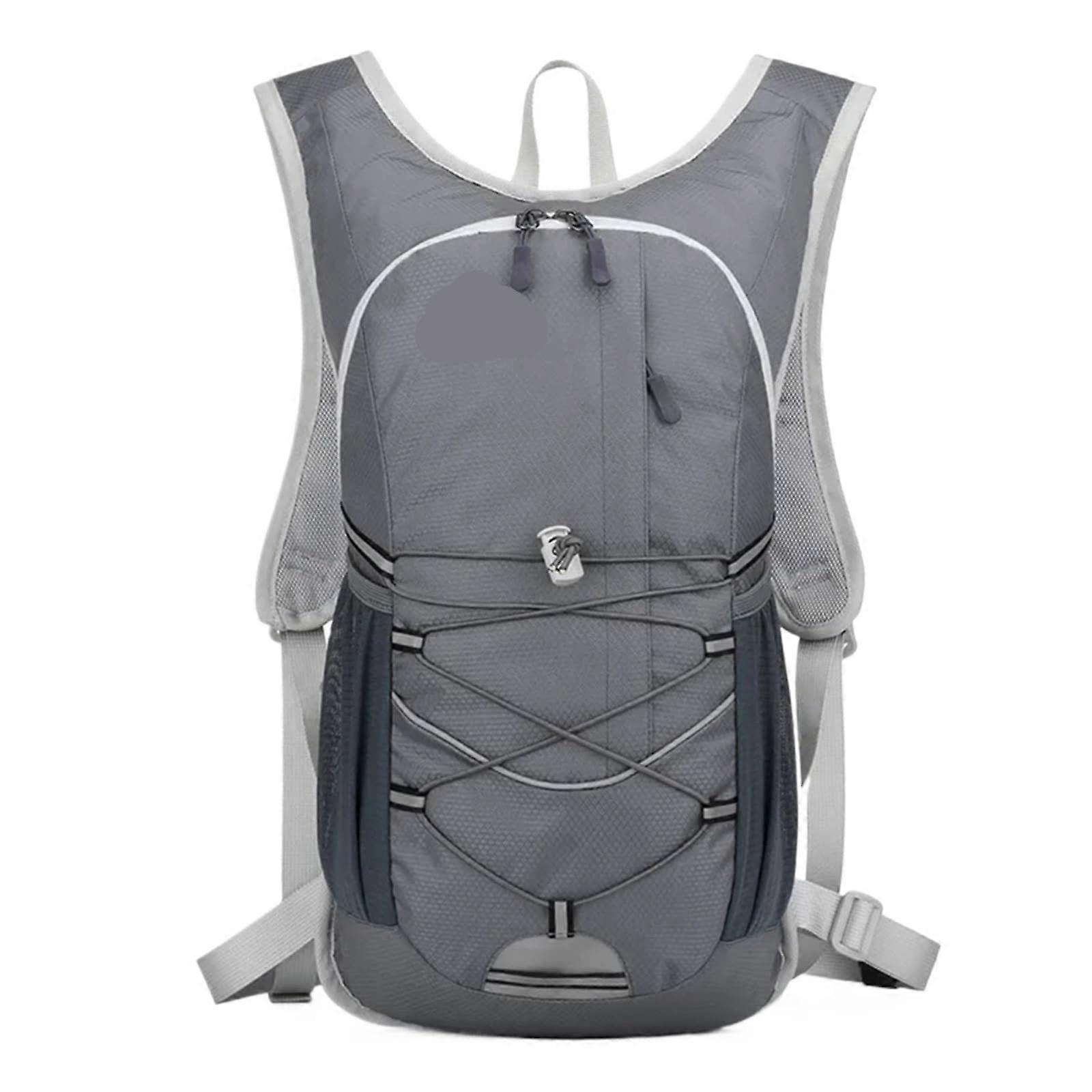 Bicycle backpack, cycling, backpack, waterproof water bag, storage backpack, gray
