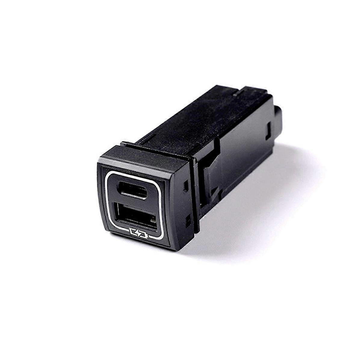 For Toyota Car USB+QC3.0 Quick Charger Interior Accessories