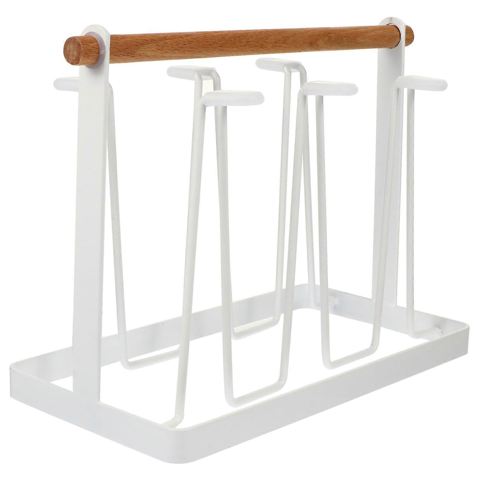 Égouttoir à godet en fer blanc avec conception en forme de U pour le drainage et le rangement facile
