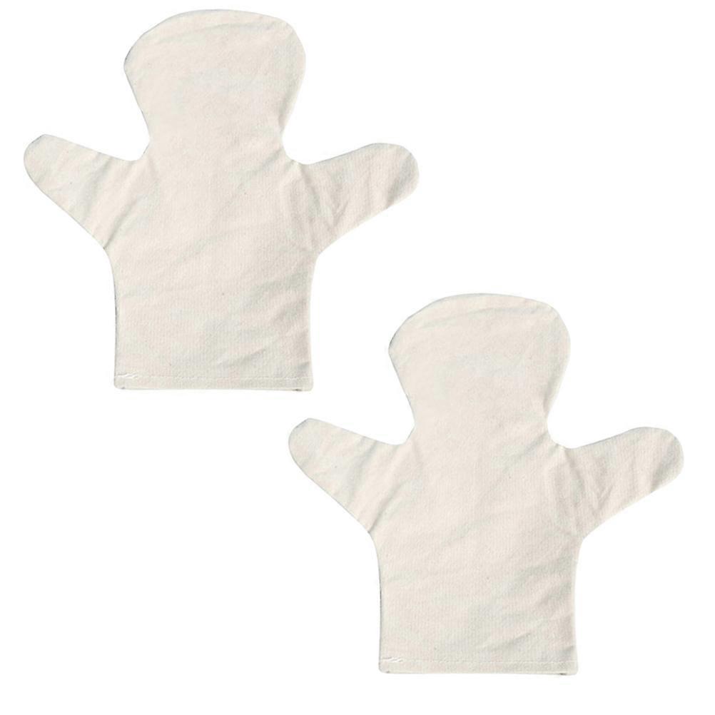 2pcs Kindergarten Finger Puppet Kit – DIY Painted Puppets for Creative Storytelling & Role Play Fun