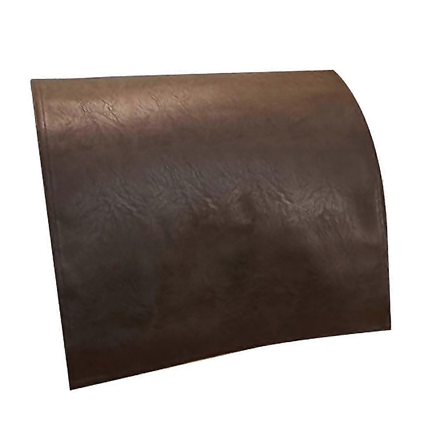 For nonslip faux leather headrest protector coffee color