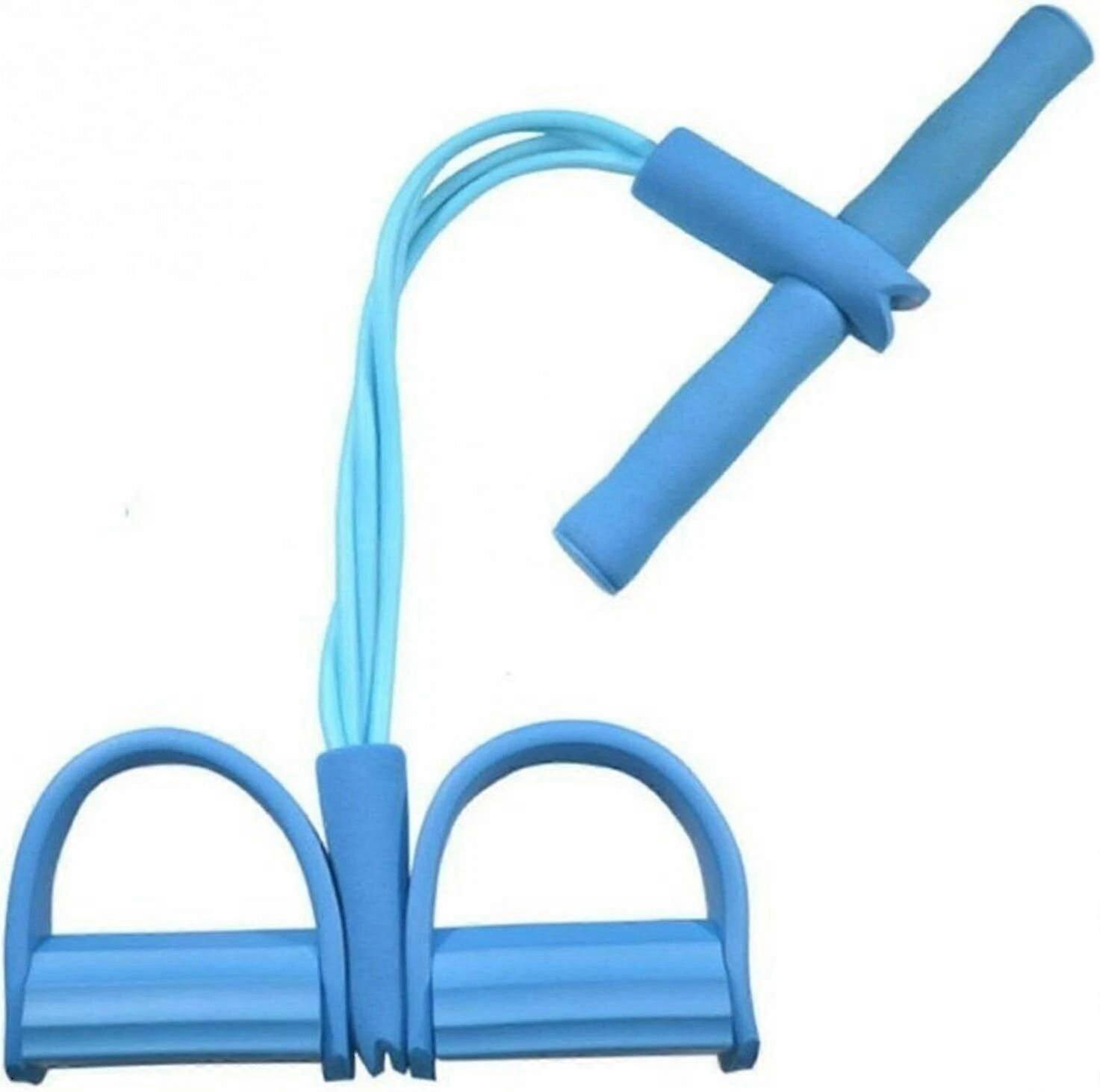 21 Fitness Resistance Bands-4 Tube Pedal Ankle Puller 2025 Upgrade Stretch Bands