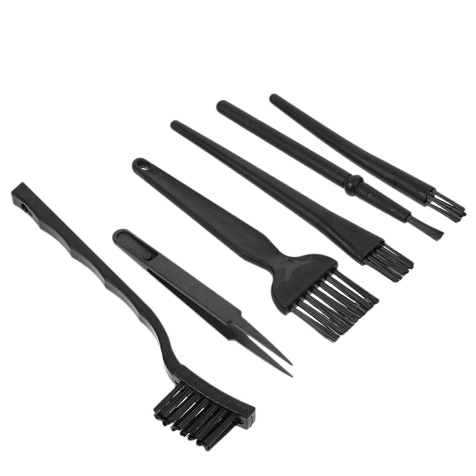 Portable Anti-Static Cleaning Tool Set For Keyboard Maintenance In Offices And Homes 5 Sets Black