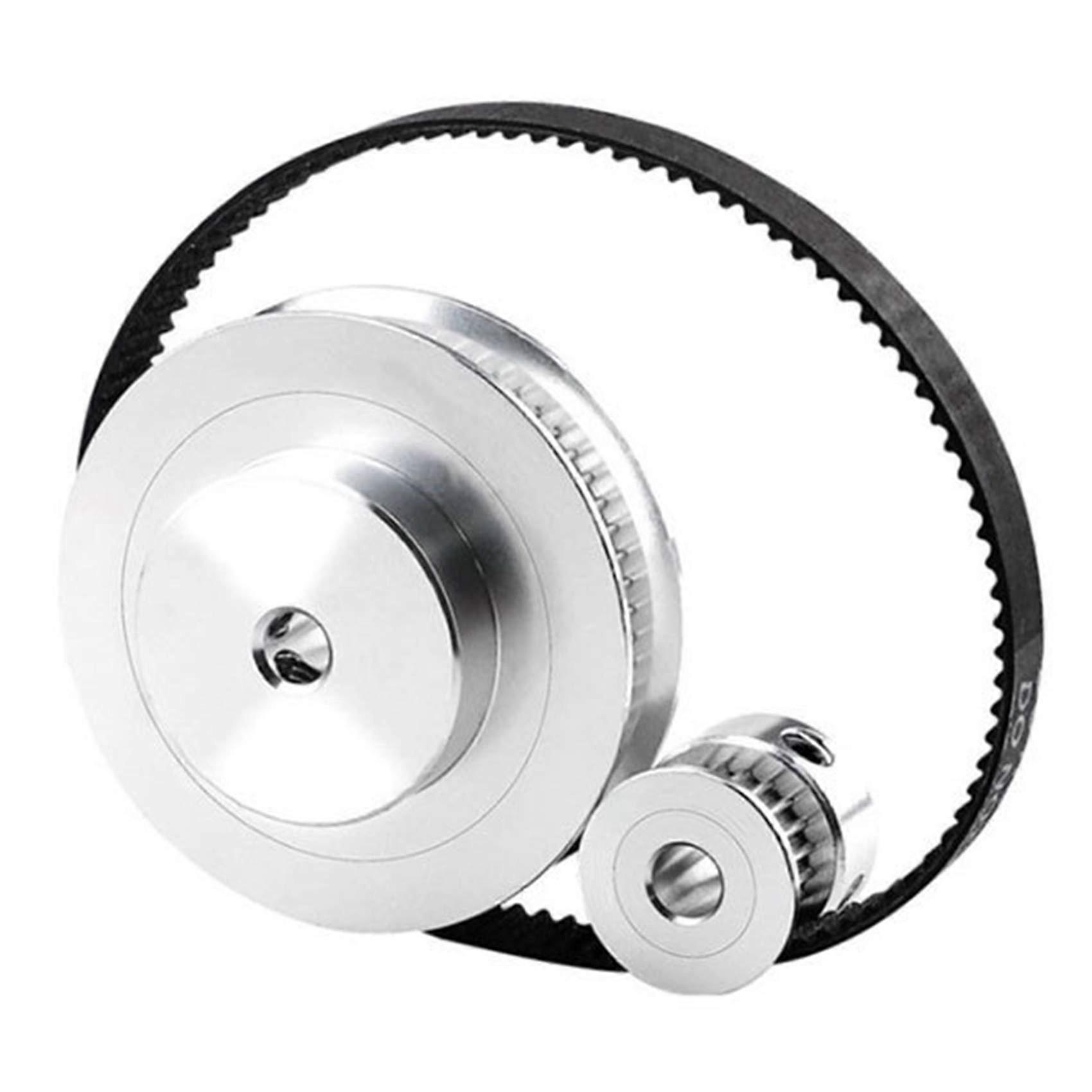 GT2 Timing Belt Pulley 60 Teeth And 20 Teeth, 5mm Reduction, 1:3 Ratio, 6mm Belt Width, For 3D Printers