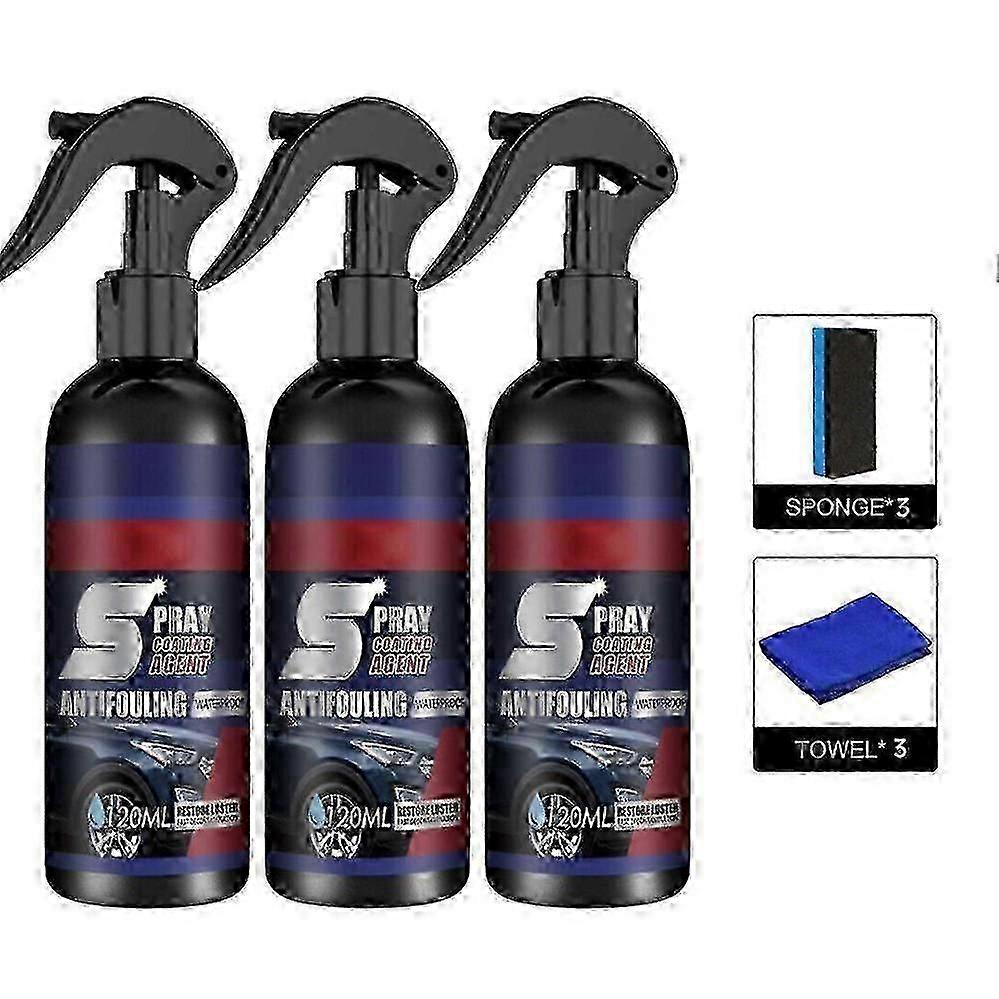 1-3pcs Multi-functional Coating Renewal Agent, High Protection Nano Quick Coating Spray