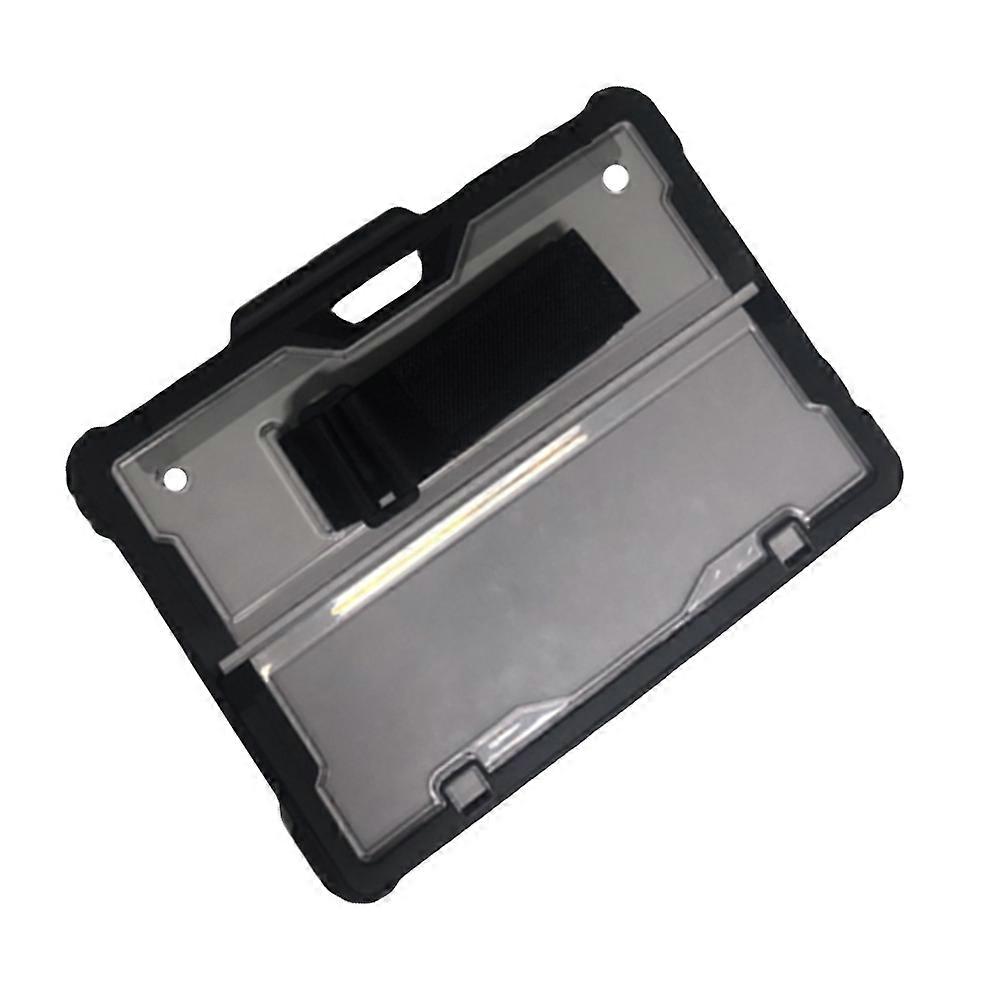 Transparent Shockproof Tablet Case with Hand Strap for Surface Pro – Durable Protective Cover with Corner Cushioning for Daily Use